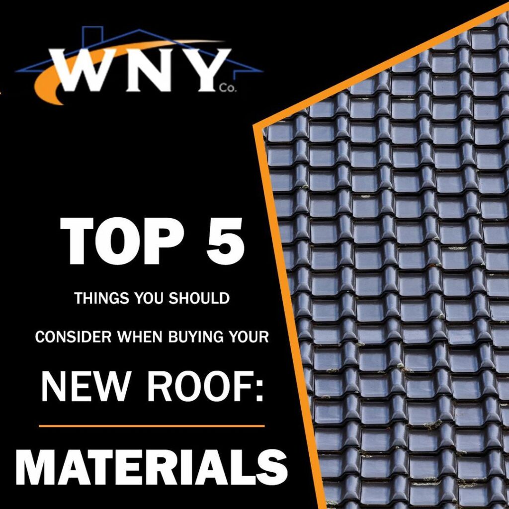New Roof: Materials
