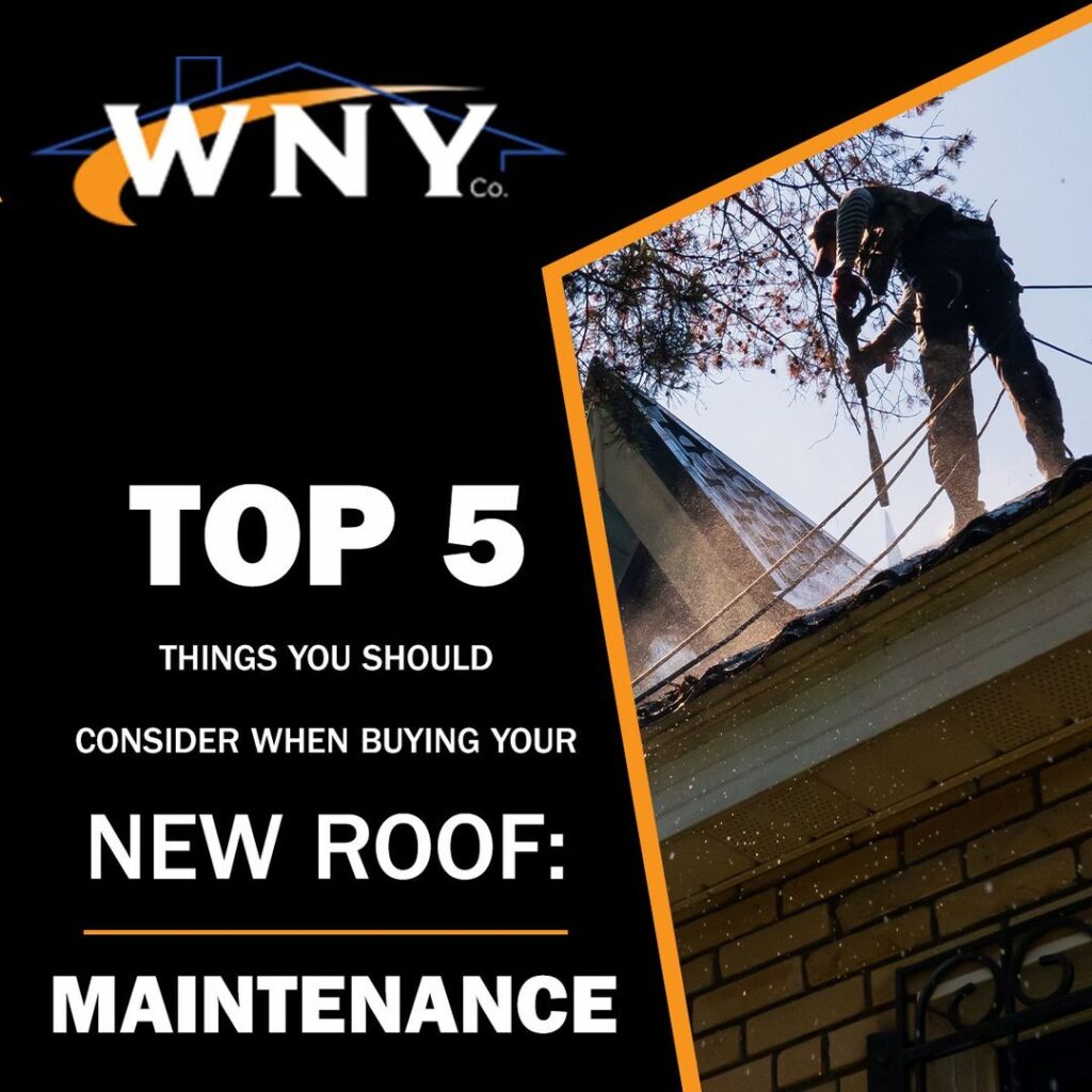 New Roof: Maintenance