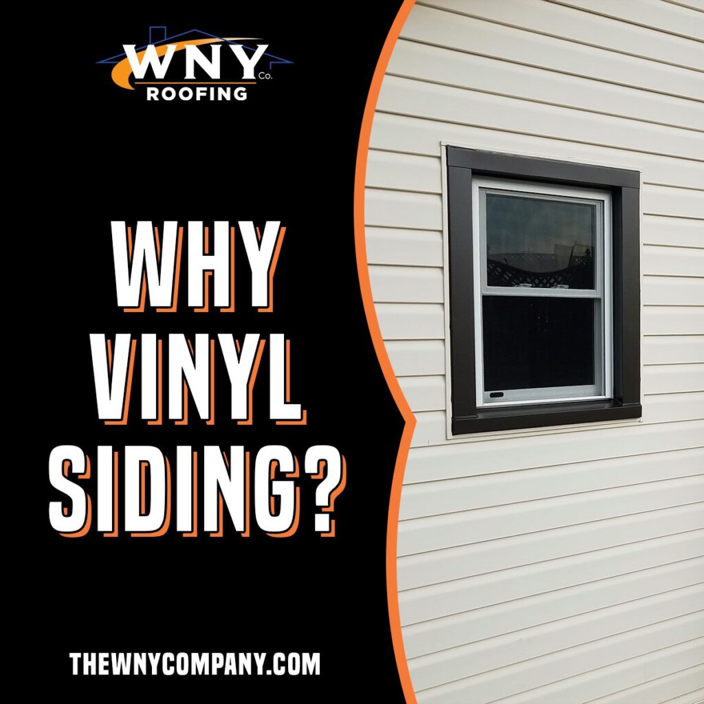 Vinyl siding is a popular choice...