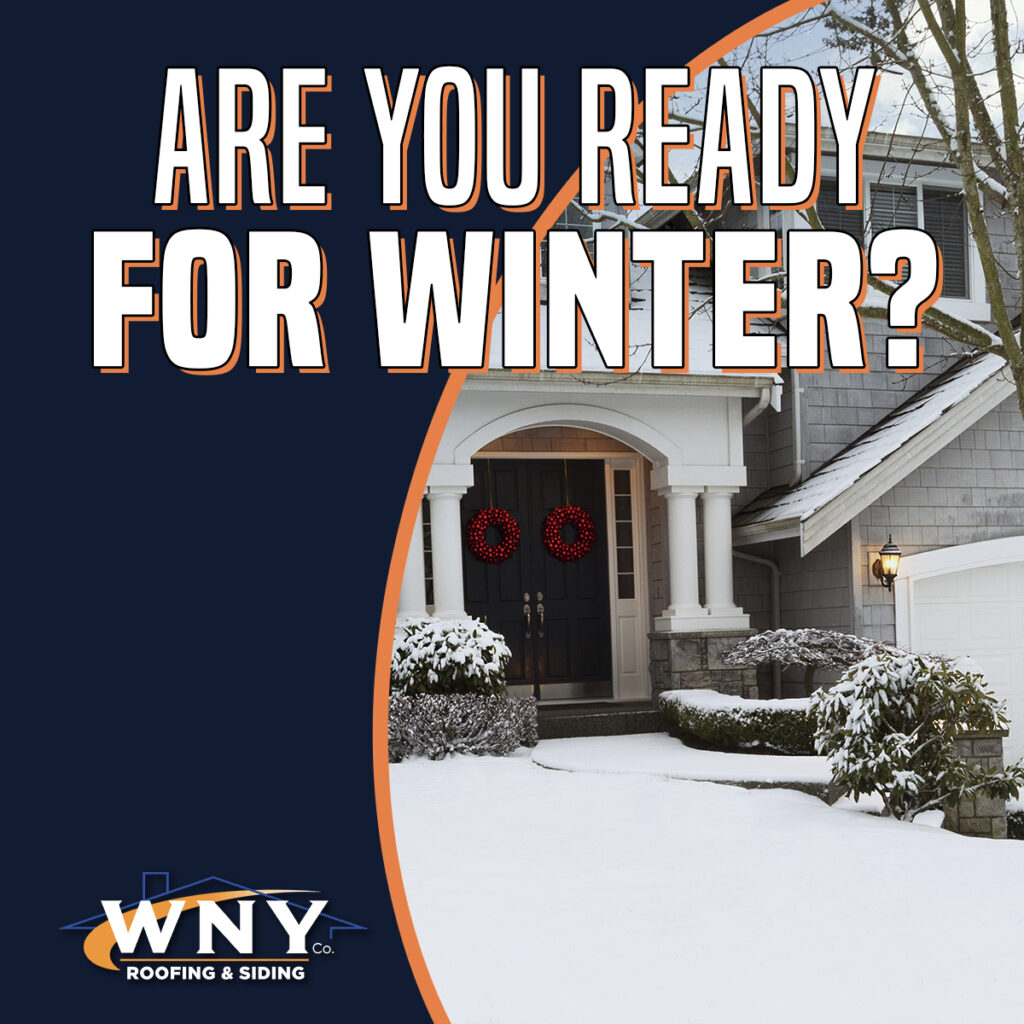 The harsh winter weather is coming...