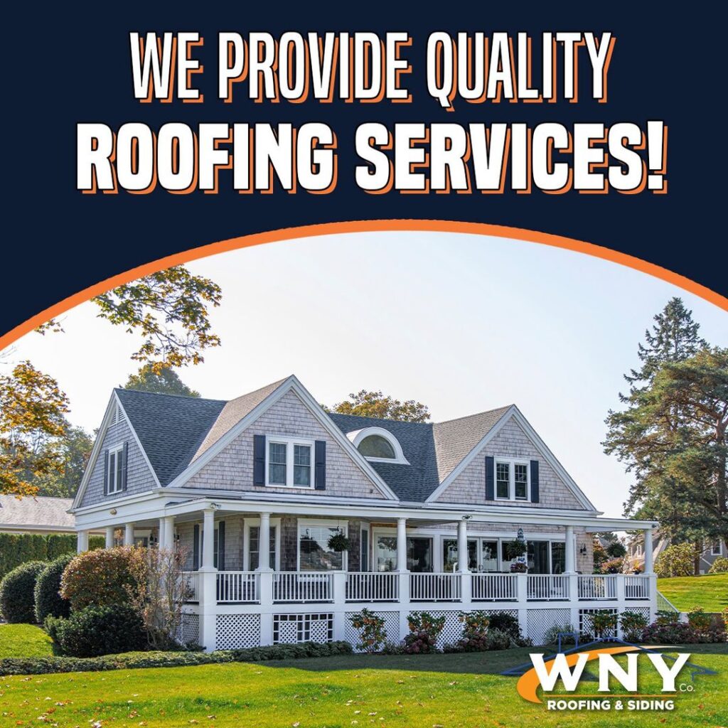 we provide quality roofing...