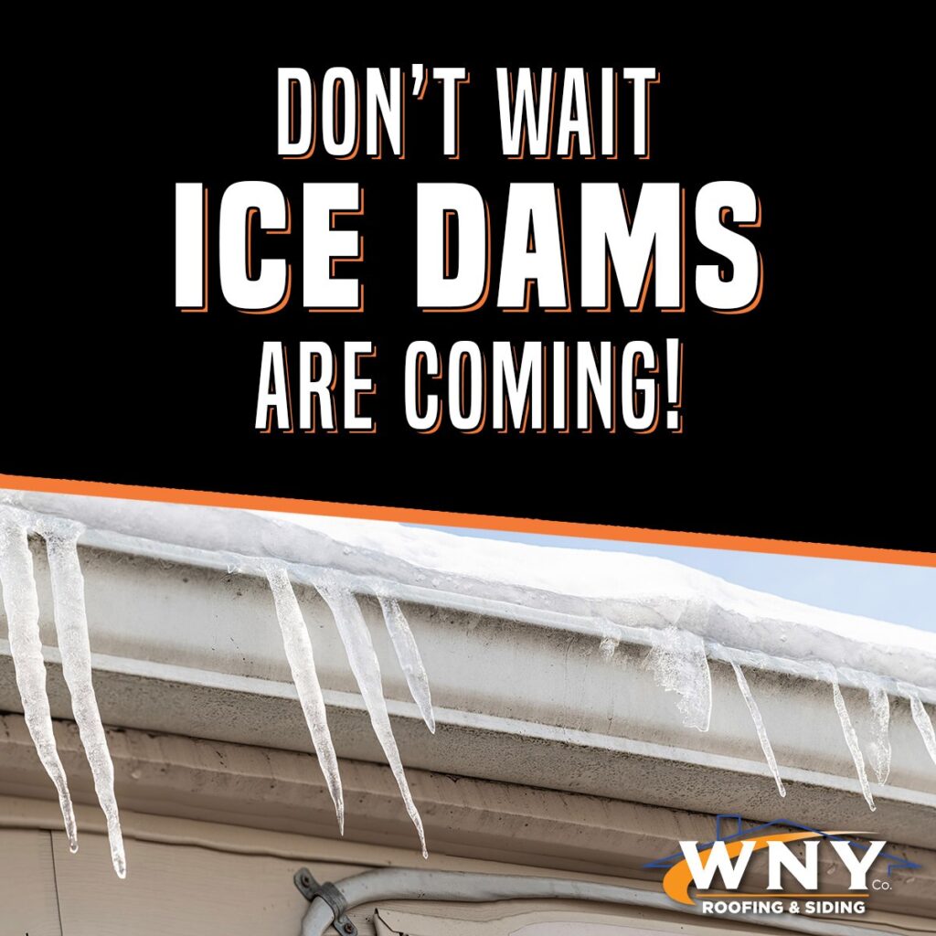 Don’t wait until it starts snowing...